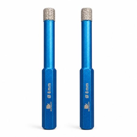 BRSCHNITT burghiu cu diamant pentru gresie, 8 mm, set de 2 bucăți BRSCHNITT burghiu cu diamant pentru gresie, 8 mm, set de 2 bucăți