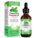   Ulei esențial de mentă piperată ALIVER, natural și vegan, 60 ml