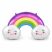 Set de baloane din folie cu unicorni umplute cu heliu „Happy Ever Day”, 9 bucăți