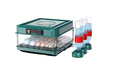 Mașină automată de incubat ouă cu sertare – pentru 24 de ouă