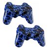 Controler wireless compatibil PS3 2 buc, albastru Controler wireless compatibil PS3 2 buc, albastru