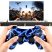 Controler wireless compatibil PS3 2 buc, albastru