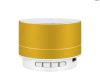 Boxă Bluetooth A10 metalică- galbenă