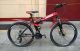 Bicicletă de munte AMIN 686 roșu-negru (pliabil)