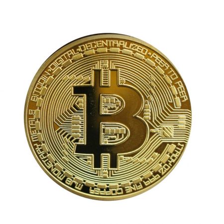 Monedă decorativă Bitcoin