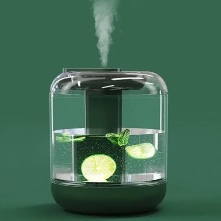 Umidificator verde de 1 litru 2000mAh