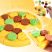 Set de jocuri pentru copii cu legume feliate + pizza