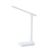 Lampă de masă LED cu luminozitate reglabilă, suport pentru telefon