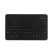 Husă pentru tabletă de 11" cu tastatură Bluetooth și iluminare de fundal – negru