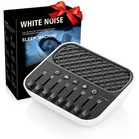 Dispozitiv de zgomot alb care îmbunătățește somnul cu 24 de efecte sonore