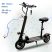 Scuter electric BigSpeed ​​45km/h pliabil, cu șa detașabilă, index 35-45km
