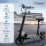 Scuter electric BigSpeed ​​45km/h pliabil, cu șa detașabilă, index 35-45km