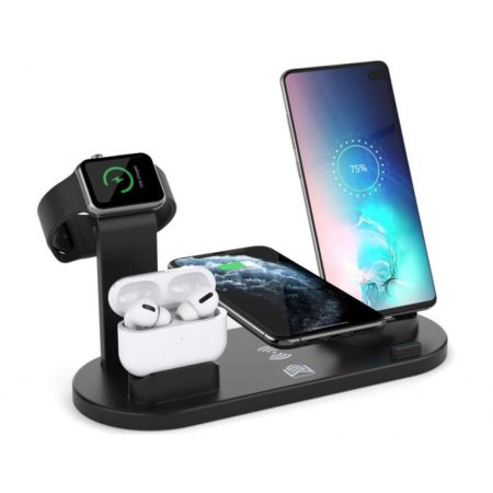 Stație de încărcare multifuncțională Namvi pentru iphone, iwatch, airpods