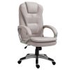 Scaun de birou OfficeTrade, bej – cu funcție de masaj prin vibrații