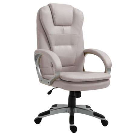 Scaun de birou OfficeTrade, bej – cu funcție de masaj prin vibrații Scaun de birou OfficeTrade, bej – cu funcție de masaj prin vibrații