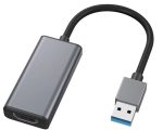 USB 3.0 -> Convertor HDMI gri închis