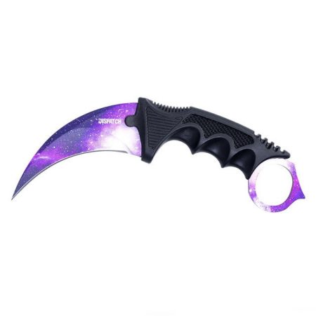 Cuțit Orc Karambit Purple-Galaxy