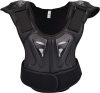 Vestă de protecție pentru motociclete Track pentru copii Negru- M