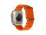 Ceas inteligent X90 portocaliu + căști - cadou cu curea albă