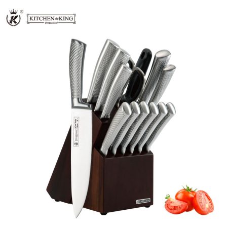 Set de cuțite de bucătărie KKK din 13 piese cu depozitare pentru cuțite