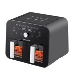   Cuptor convecție cu coș dublu SOKANY de 10 litri cu ecran tactil + carte de rețete cadou