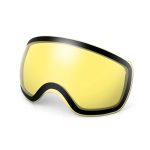   Lentilă galbenă înlocuibilă pentru ochelari de schi Kutook X-Treme/ochelari de snowboard