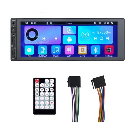 Laeso 1 Din Carplay Navigație GPS Radio Auto 6.86 inch