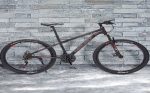   Bicicletă de munte LauxJack Black-Grey cu roată tradițională cu spițe