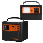   Centrală electrică portabilă de 500W/540Wh pentru camping, pene de curent, ieșire și intrare 220V! priza UE