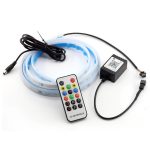   Bandă LED auto cu Bluetooth 180 cm - aplicație + telecomandă
