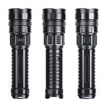 Lanternă ultra luminoasă, 20W, 15000 mAh, încărcare tip C