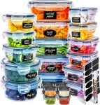 Set de depozitare a alimentelor Homeland din 24 de piese