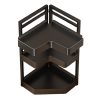 Raft de colț de bucătărie - suport pentru condimente și depozitare