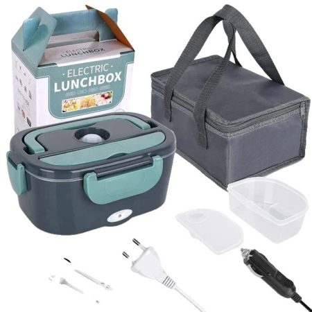 Cutie electrică portabilă pentru încălzire alimente de 1,5 litri, 60W