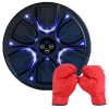 Aparat de box cu cutie muzicală montată pe perete + mănuși - Bluetooth, încărcare USB, difuzor încorporat Aparat de box cu cutie muzicală montată pe perete + mănuși - Bluetooth, încărcare USB, difuzor încorporat