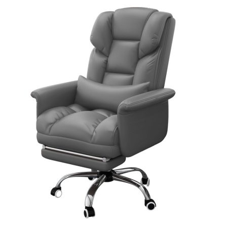 Scaun Luxor cu suport pentru picioare, gri Scaun Luxor cu suport pentru picioare, gri