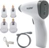 Aparat electric pentru ventuze – set de masaj cu 4 capete împotriva celulitei