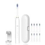 Set periuță de dinți electrică X3, 8 capete înlocuibile