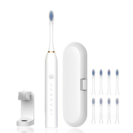 Set periuță de dinți electrică X3, 8 capete înlocuibile