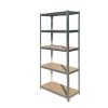 Raft Salgo metalic, 5 rafturi, 150x70x30 cm Raft Salgo metalic, 5 rafturi, 150x70x30 cm