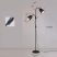Lampă de podea modernă cu două lumini – 170 cm