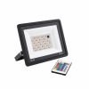 Proiector LED RGB de 50 W cu telecomandă, IP66