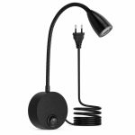   Lampă de citit flexibilă cu LED / lampă orientabilă pentru montare pe perete – 3 W - 4000 K