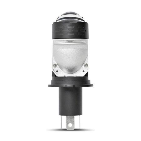 Bec auto LED H4 cu lentilă de proiector Bec auto LED H4 cu lentilă de proiector