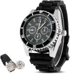 Ceas de mână 2 în 1 cu râșniță pentru condimente