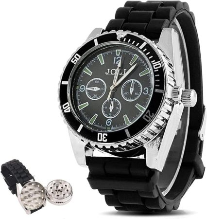 Ceas de mână 2 în 1 cu râșniță pentru condimente