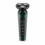   Aparat de ras electric 9D – aparat de ras multifuncțional pentru bărbați, 4-în-1, cu baterie de 1200 mAh