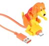 Teckel jucăuș cablu de încărcare pentru telefon USB de tip C