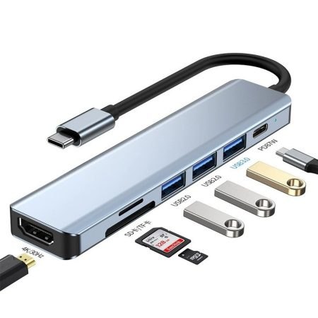 HUB USB-C 7 în 1