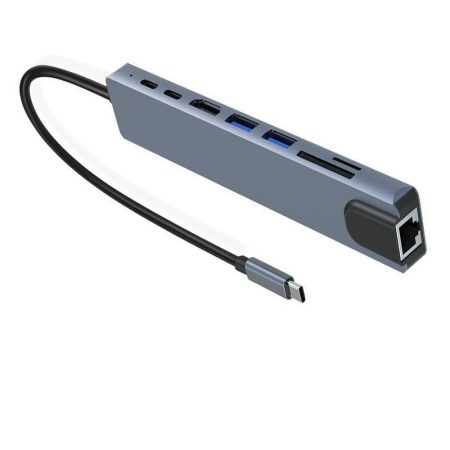 HUB USB-C 8 în 1